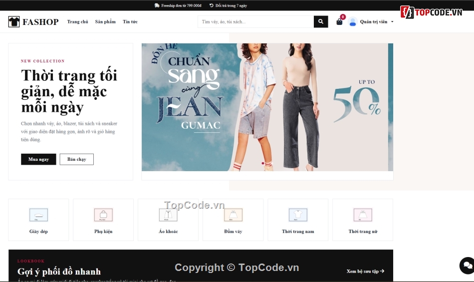 Website bán hàng,Web thời trang,Web bán hàng